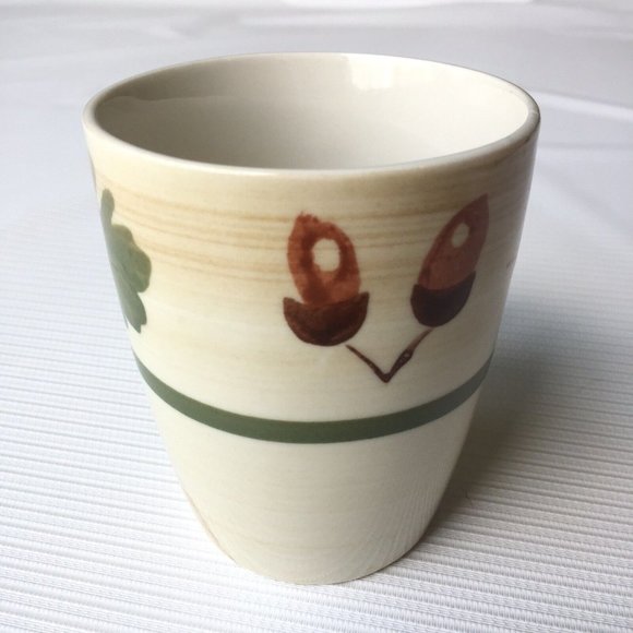 Royal Norfolk Autumn Fall Leaves Acorns Decor Coffee Mug Tea Cup Replacement - Picture 2 of 10
